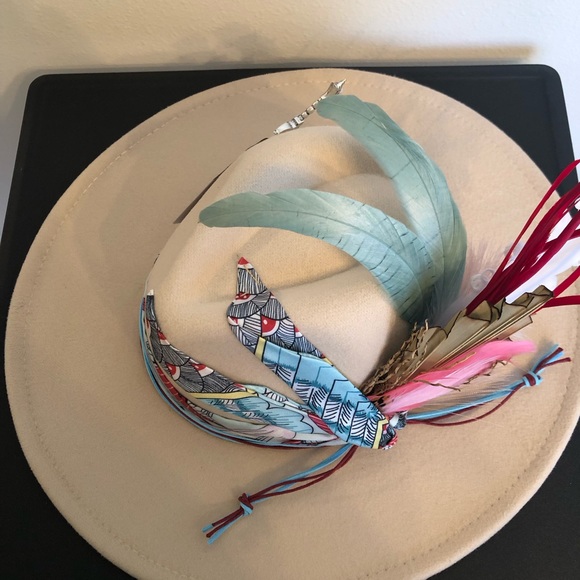 Custom-Made Felt Fedora - “Bird Eye View” - Picture 10 of 11